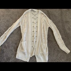 Long sleeve knit cardigan